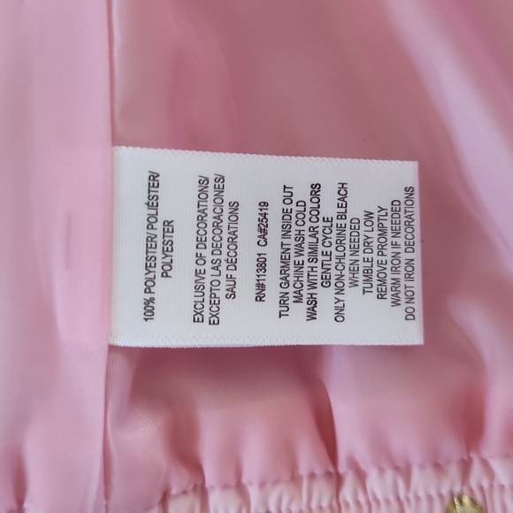 NWOT Flapdoddles Girls Pink Bubble Vest - Picture 8 of 8